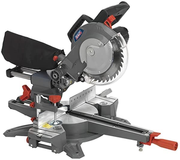 Sealey Sms216 Double Sliding Compound Mitre Saw Ø216Mm ‎SMS255