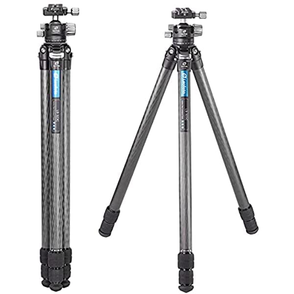 Leofoto LS-323C+LH-40 Tripode Profesional de Fibra de Carbono con Rotula de Bola