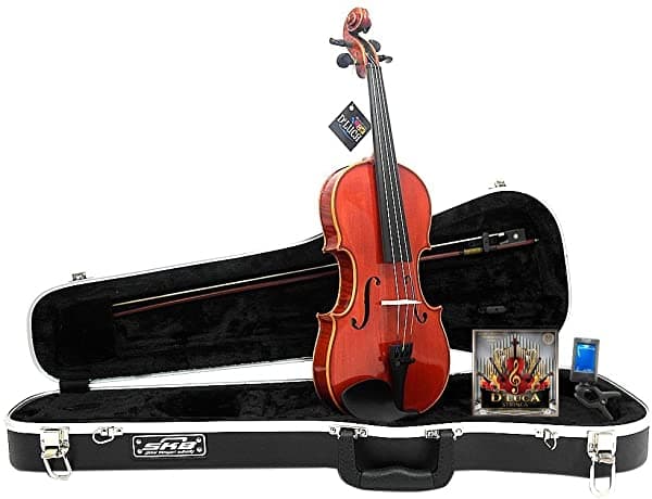 D 'Luca Prov-Ca400 - 44 Strauss 400 Concerto Violín 4/4 Con Skb Molded Case Cuerdas Y Afinador PROV-CA400-14