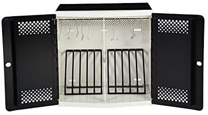 LocknCharge Lock N Carga Iq 10 Estación De Carga Color Blanco Y Negro - Lnc7121