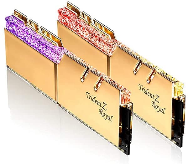 G.Skill Trident Z Royal F4-3600C16D-64Gtrg - Módulo De Memoria (64 Gb 2 X 32 Gb Ddr4 3600 Mhz)