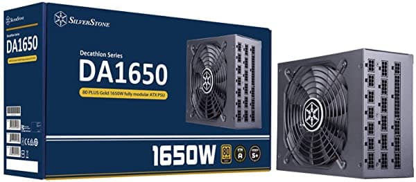Silverstone Technology Da1650-G Fuente De Alimentación Atx Completamente Modular De 1650W 80 Plus Gold Sst-Da1650-G