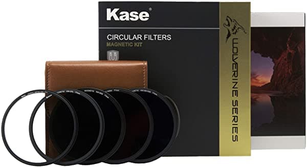 Kase Wolverine Pro Kit - Filtro De Vidrio Óptico Magnético A Prueba De Golpes (3.031 In Incluye Imán Cpl Nd8 Nd64 Nd1000 Y Estuche 77) KW-MGKitpro-77