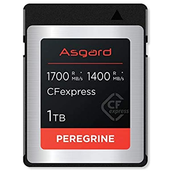 Mflash Asgard Cfexpress - Tarjeta De Memoria Tipo B De 1 Tb - El Rango Dinámico Ultra Rápido De 4 K 6 K U 8 K Raw De Disparo Continuo Diseñado Para Fotógrafos Y Videógrafos Profesionales