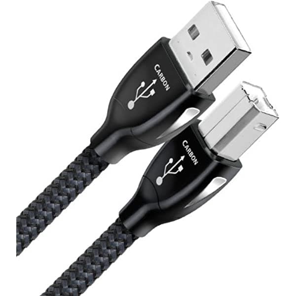 Audioquest Cable Usb De Carbono (A-B) 16.4 Ft Carbon 5m
