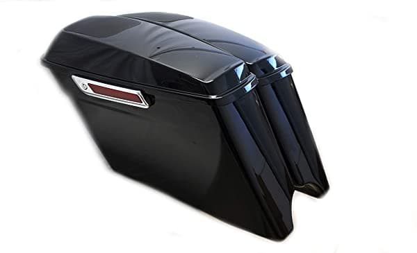 Mutazu Vivid Cvo - Bolsa Extensible Con Tapas De Altavoz De 6 X 9 Para Harley Touring 2014 HDB-13-SP