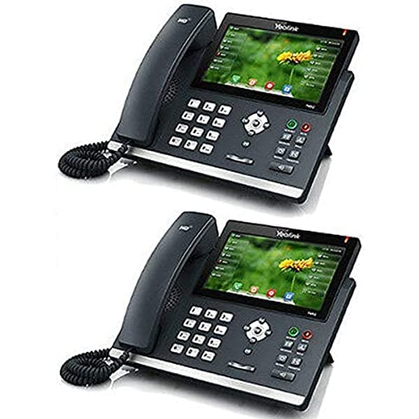Yealink Ip Teléfono Sip-T48S 2-Pack 16 Cuentas Sip Hd Poe De Voz De Soporte SIP-T48S-BD2