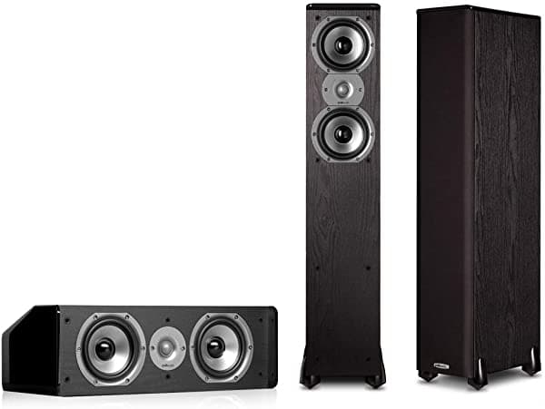 Polk Audio Tsi300 3.0 Paquete De Altavoz De Cine En Casa (Negro) WWS-300-30