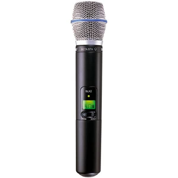 Transmisor De Mano Shure Slx2/Beta87A Con Micrófono Beta 87A J3 SLX2/BETA87A=-J3