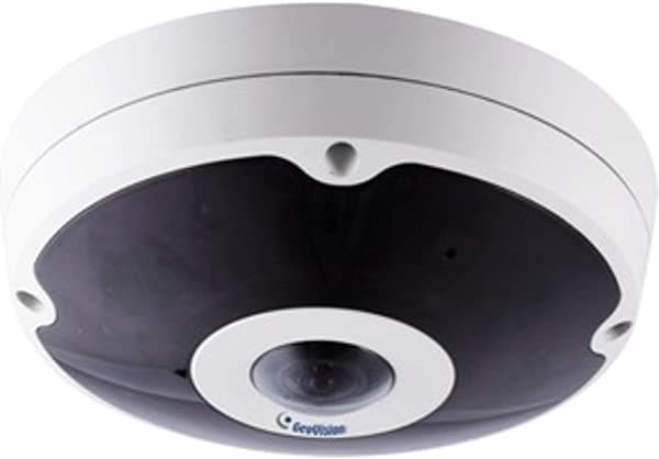 Geovision 125-Fer5701-000 Gv-Fer5701 5Mp H.265 Low Lux Wdr Pro Ir Fisheye Cámara Ip Resistente 84-FER5701-0010