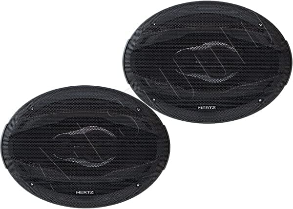 Hertz Mpx690.3 Pro 6 X 9 130 Vatios Rms De 3 Vías Parlantes Coaxiales