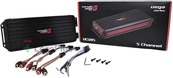 Cerwin-Vega Cerwin Vcu85 Vega - Amplificador De Rango Completo Para Coche/Camión (5 Canales Clase D 1900 W) VCU85 VCU-85