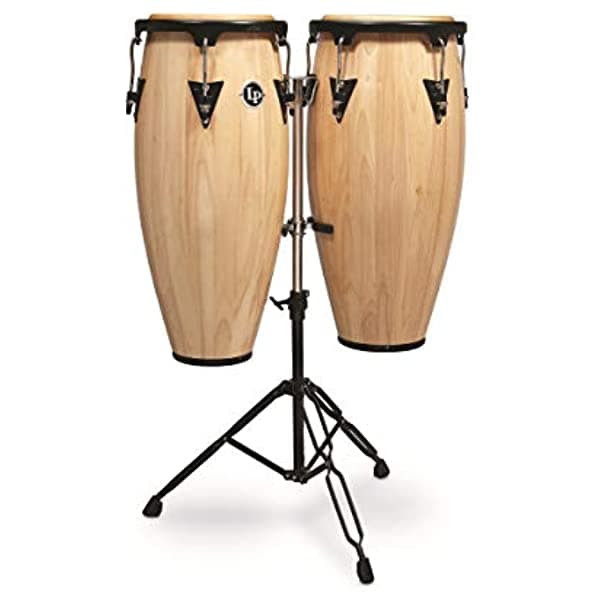 Latin Percussion Aspire LPA646AW Set de Congas Natural - Instrumento de percusión calidad profesional