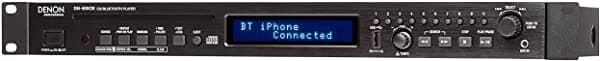 Denon Dn-500Cb - Reproductor Profesional De Cd/Multimedia Con Bluetooth/Usb/Entradas Auxiliares Y Rs-232C Emparejamiento Bluetooth 3.0 A (8) Dispositivos Transporte De Cd De Carga De Ranura Puerto De Host Usb Para Reproducción De Archivos