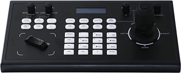 Zowietek Ip Control Video Conference Ptz Controlador Ptz Universal Joystick Teclado Controlador Soporte Rs485 Lcd Display