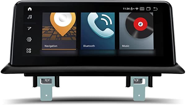 Xtrons Pantalla Táctil Ips De 10.25 Pulgadas Estéreo Para Automóvil Android 12 Octa Núcleos 4 Gb Ram 64 Gb Rom Navegador Gps Compatible Con Android Auto Wifi Dvr Tpms Para Bmw Serie 1 E81 E82 E87 E88 Sin Pantalla Original QSB1087UN_L