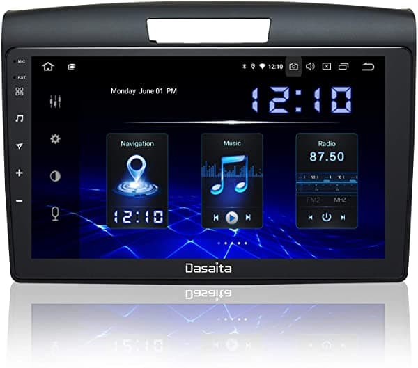 Dasaita HD 9 Pulgadas Android Estéreo para Auto para Honda CRV 2012 2013 2014 2015 2016 2017 Carplay Android Auto Head Unit Bluetooth 4G RAM 64G ROM DSP WiFi 1280X720 IPS Pantalla Táctil GPS Navegación