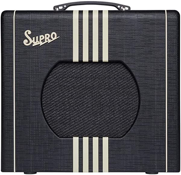 Supro Delta King - Amplificador Combo Valvular (10.0 X 10.0 Pulgadas 5 W) Color Negro y Crema 1820RBC