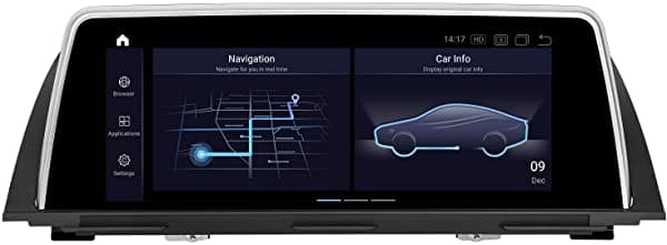 Pemp Pantalla Vertical Android 10 Pantalla Táctil Ips De 10.25 Pulgadas Qualcomm 8 Núcleos 4 Gb 64 Gb Carplay Android Auto Para Bmw F10 F11 (2012-2017) Nbt AL-5278