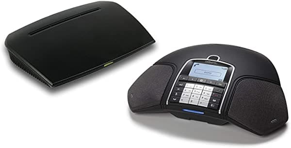 Konftel 300Wx Teléfono de Conferencia Inalámbrico Solo 840101078 + SIP IP DECT 10 Base Station 840102132 Sin Base Análoga Incluida KO_840101078+840102132_BUN
