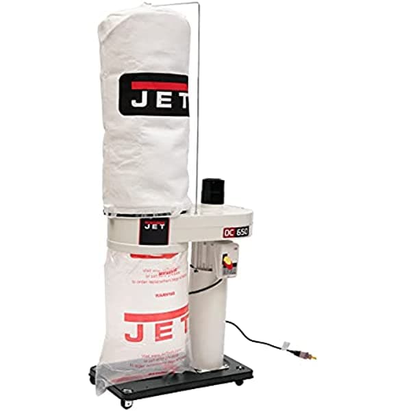 Jet Dc-650Mk Colector De Polvo Filtro De Bolsa De 5 Micras 650 Cfm 1 Hp 1 Ph 115/230V (708642Mk)