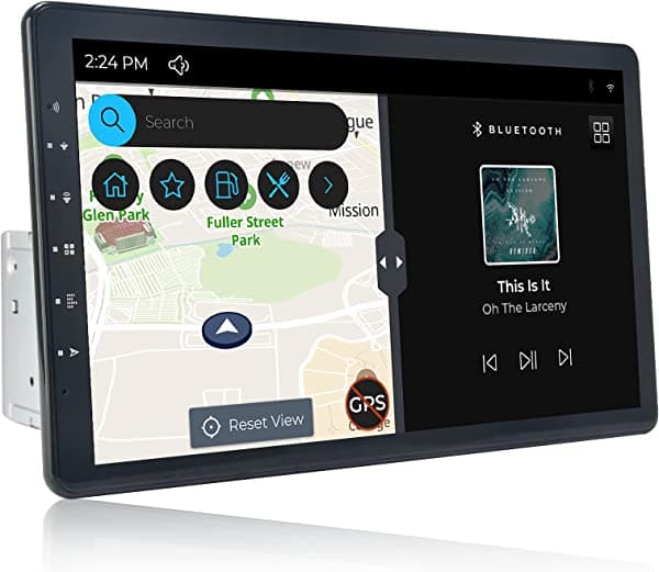 Dasaita Scout 2K 13.3" Doble Din Android Estéreo para Auto Carplay Inalámbrico Android Auto Radio 4G RAM 64G ROM 1920X1080 IPS Pantalla Táctil Multimedia Unidad Principal Integrada DSP WiFi Giratorio GPS Navegación