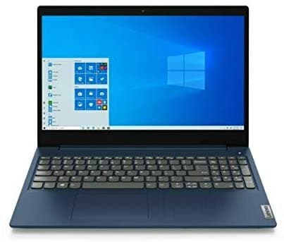 Lenovo IdeaPad 3 15" Notebook Intel Core i5-1035G1 Procesador de Cuatro Núcleos 8 GB de Memoria 256 GB SSD Windows 10 Abyss Azul ‎Lenovo Ideapad 3 81WE00ENUS