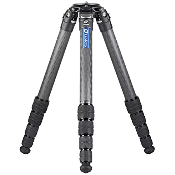 Leofoto Lm-365C Summit Series Sistemático Bowl Viaje Trípode Piernas 5 Sección Fibra De Carbono Cf