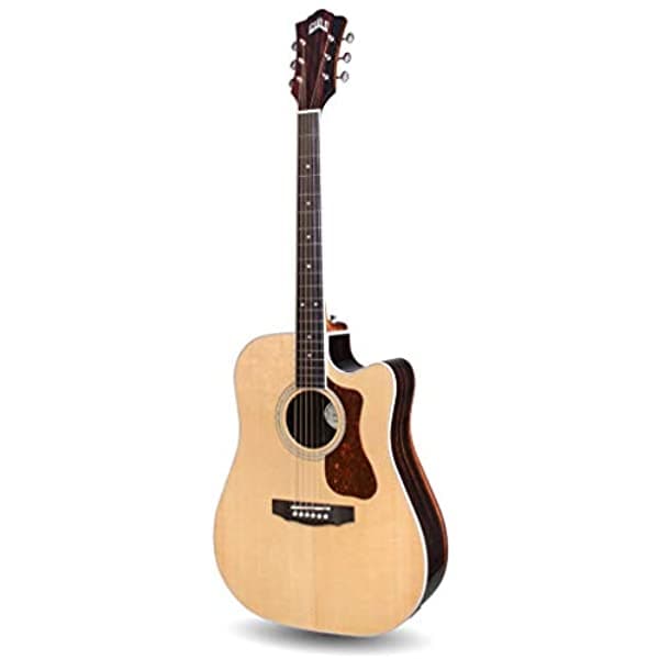 Guild Guitarras D-260Ce Deluxe Guitarra Acústica En Natural Archback Deluxe Solid Top Dreadnought Westerly Collection 383-0705-921