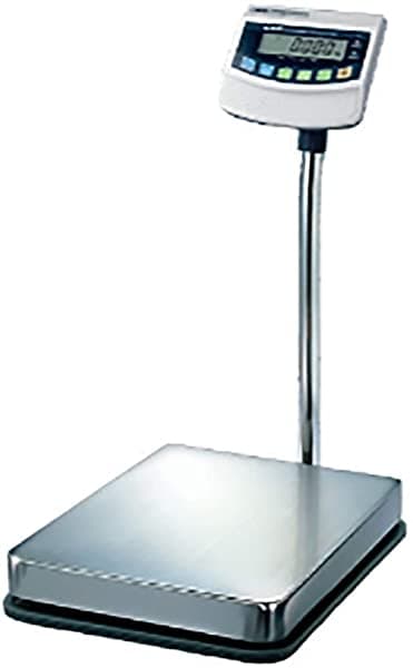 CAS BW-150 Balanza de Banco Capacidad de 300 Libras Legibilidad de 0.1 Libras Legal para Comercio BW-150DB