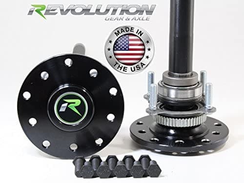 Revolution Gear & Axle RAK44-1 - Dana 44 US Made Kit de Eje Trasero Jeep TJ & LJ Rubicon & Non Con Frenos de Disco 30 Spline