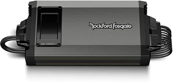 Rockford Fosgate M5-1000X1 Ipx6 Element Ready 1000-Watt Mono Marine Amplificador Con Potencia Dinámica