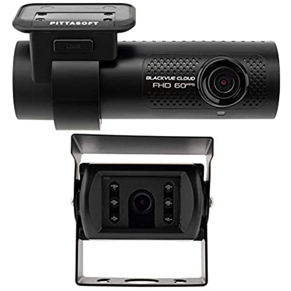 Camión Blackvue Dr750X-2Ch Con Tarjeta Microsd De 256 Gb | Cámara Trasera Infrarroja Impermeable (Ir) | Cámara De Seguridad Doble En La Nube Full Hd | Módulo Lte Opcional