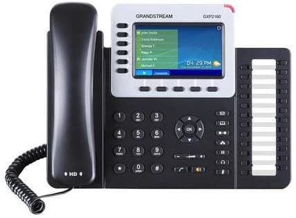 Lot De 6 Grandstream Gxp2160 Enterprise 6-Line Teléfono Ip 4.3 Lcd Poe Bluetooth