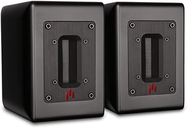 Aperion Audio Cinta De Aluminio Super Tweeter Par De Altavoces - Mkii (Negro Sigiloso)