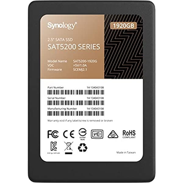 Synology 2.5" Sata Ssd Sat5200 1920Gb (Sat5200-1920G)