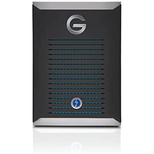 Sandisk Profesional Ssd G-Drive Pro De 2 Tb - Unidad De Estado Sólido Nvme Portátil Ultra Resistente Hasta 2800 Mb/S Thunderbolt 3 (40 Gbps) - Sdps51F-002T-Gbanb
