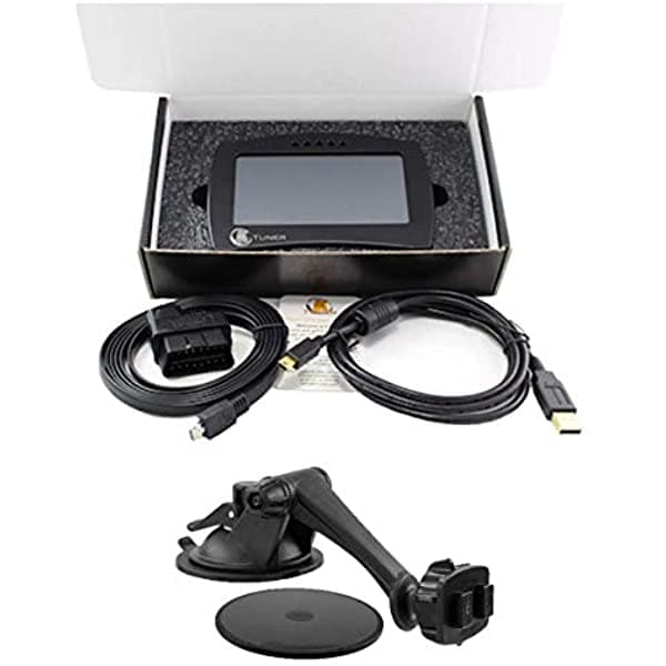 Ktuner Flash V2 Touch Ecu Programming Reflash Con 3' Akron Car Mount Compatible Con 06-18 Honda Civic Si 1.5T / 08-17 Accord / 15-17 Acura Tlx / 07-14 Tsx KTunerFLEU-V2 + GN079WD-SBH