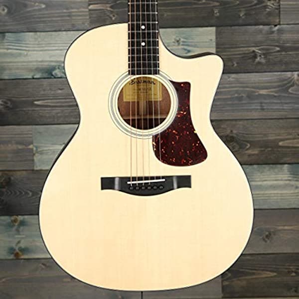 Eastman AC122-1CE Grand Auditorium Guitarra Electroacústica con Cutaway y Funda Acolchada
