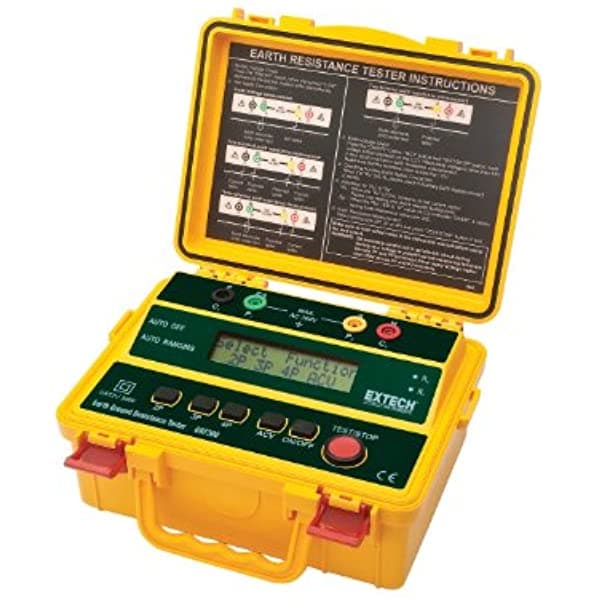 Extech Grt300 Probador De Resistencia A Tierra De Cuatro Hilos