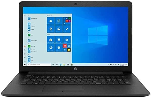 HP 17 17.3" HD+ Notebook AMD Athlon Gold 3150U hasta 3.3GHz (supera al i3-8130U) 8GB DDR4 RAM 2TB HDD DVDRW AC WiFi Bluetooth 4.2 Cámara Web Trabajo Desde Casa Windows 10