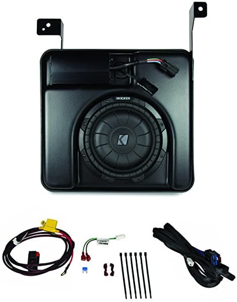 Kicker Ssicre07 - Kit De Actualización De Subwoofer Para Chevrolet Silverado Y Gmc Sierra Crew Cab 2007