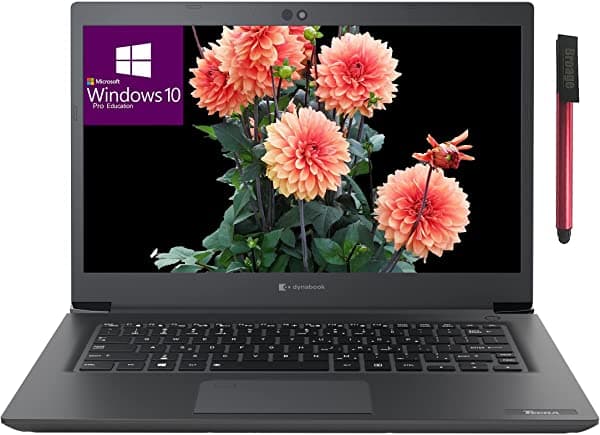Toshiba Dynabook Tecra A40-G - Notebook de 14 pulgadas Procesador Celeron 5205U a 1.9 GHz 32 GB DDR4 RAM 1 TB PCIe SSD WiFi 6 Bluetooth Tipo C HDMI Windows 10 Pro Education Unidad Flash de 64 GB