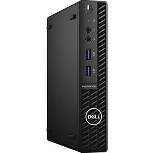 Computadora de Escritorio Dell OptiPlex 3000 3080 - Intel Core i3 10ª Generación i3-10100T Quad-Core (4 Núcleos) 3 GHz - 8 GB RAM DDR4 SDRAM - SSD de 256 GB - Micro PC (KT0JX)
