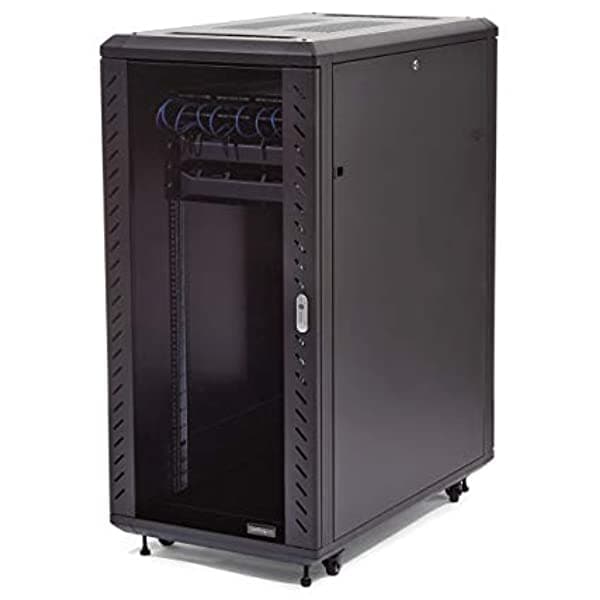 Startech 25U 36 Pulgadas Cabina De Rack Para Servidor Derribado RK2536BKF