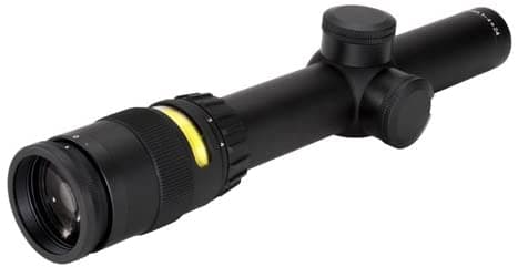 Trijicon Tr24 Accupoint 1-4X24Mm Riflescope 30 Mm Tubo Principal Bac Amber Triangle Post Reticle Matte Black