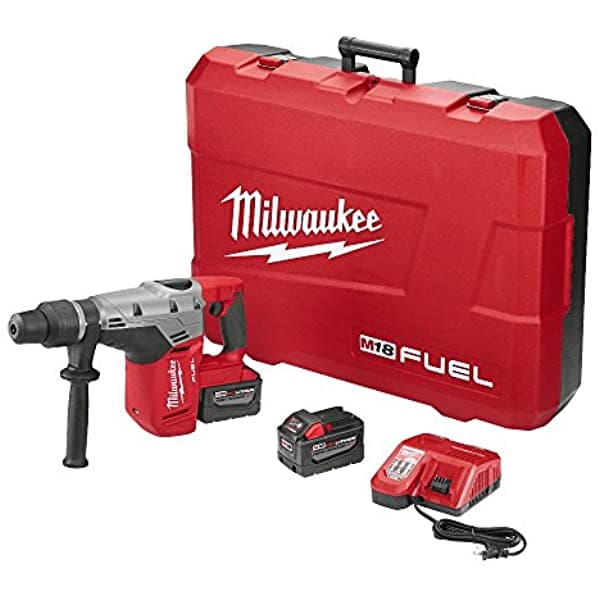Milwaukee 2717-22Hd M18 Fuel - Kit De Martillo Giratorio Sds-Max De Alta Demanda De 9.0 Ah