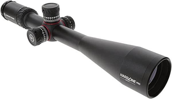 Crimson Trace Hardline Pro Riflescope Con Construcción Ligera Y Sólida Tapas De Alcance Y Paño De Lente Para Caza Tiro Táctico Y Al Aire Libre 01-01040