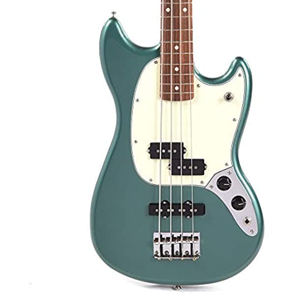 Fender Limited Edition Mustang Bass Sherwood Green Metallic Pau Ferro Fingerboard