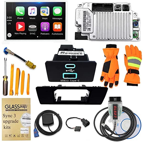 BestRefitCar 2021 Sync 3 El Kit De Actualización Se Adapta A Ford F350 F250 F-150 Sync 2 Sync 3.4 Myford Touch Mft Soporte De Carplayincluding De 8 Pulgadas Pantal